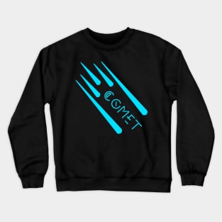 Comet In Blue Crewneck Sweatshirt